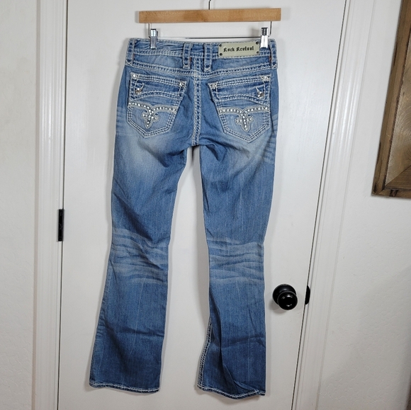 Rock Revival Lacey Bootcut Jeans Size 28 - Picture 7 of 11